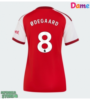 Arsenal Martin Odegaard #8 Replika Hjemmebanetrøje Dame 2026-27 Kortærmet